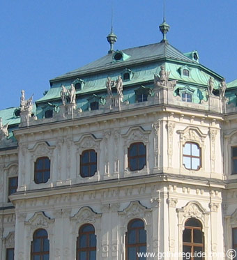 Belvedere detail Vienna