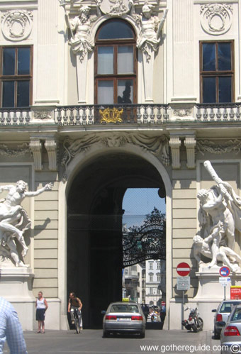 Hofburg Palace Entrance