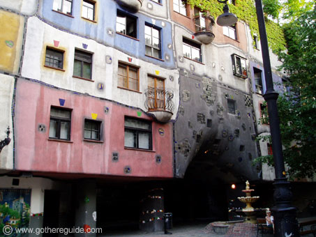 Hundertwasser house vienna