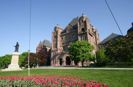 Ontario Legislative Building Queens Park Toronto
