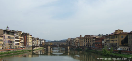 Arno River Ponte Vecchio