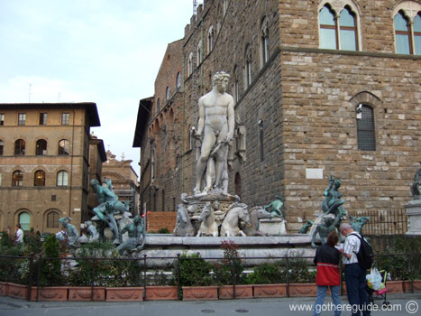 Piazza della Signoria Neptune Fountain Florence