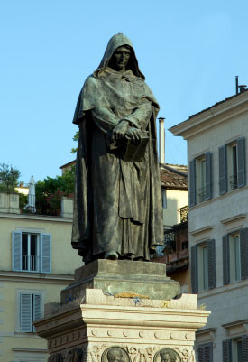 Campo d� Fiori Giordano Bruno Rome
