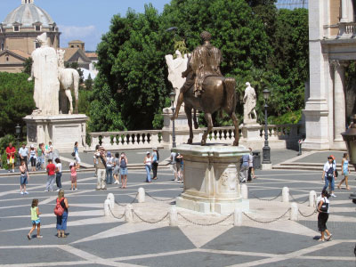 Piazza del Campidoglio Capitoline Hill Rome