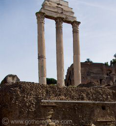 Temple Castor Pollux Roman Forum