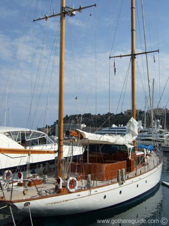 Monaco Marina Yacht