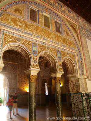 Alcazar of Seville Inside