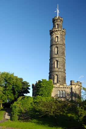 Nelson's Monument Calton Hill Edinburgh