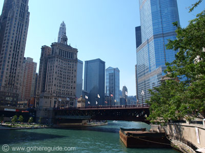 Chicago River Michigan Avenue Bridge